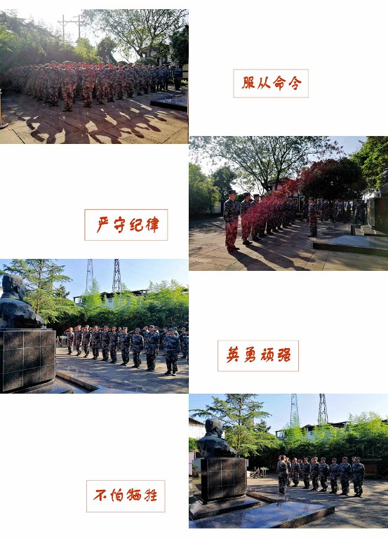 扎根军营 献身国防《顺庆、嘉陵区2017年役前新兵服役前宣誓活动》