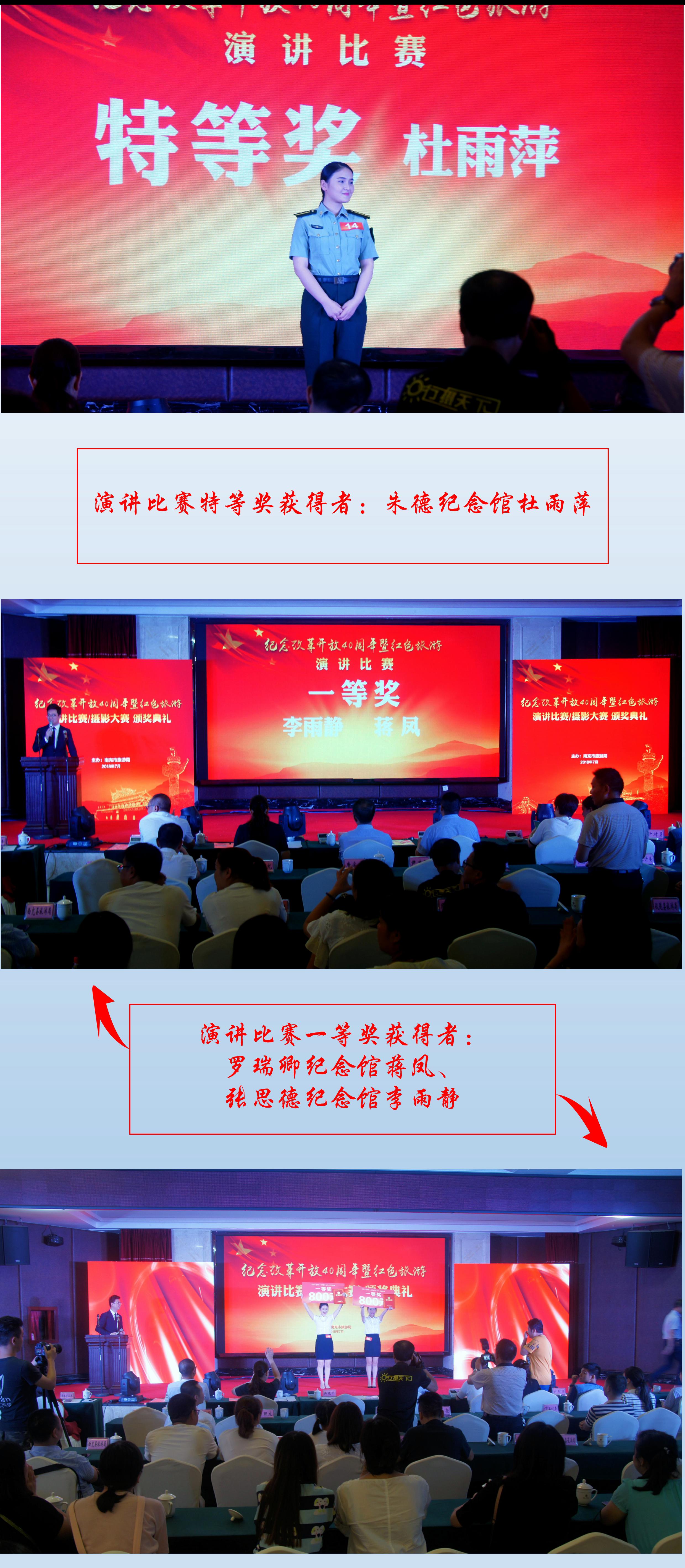 罗瑞卿纪念馆蒋凤同志在全市演讲比赛中荣获大奖