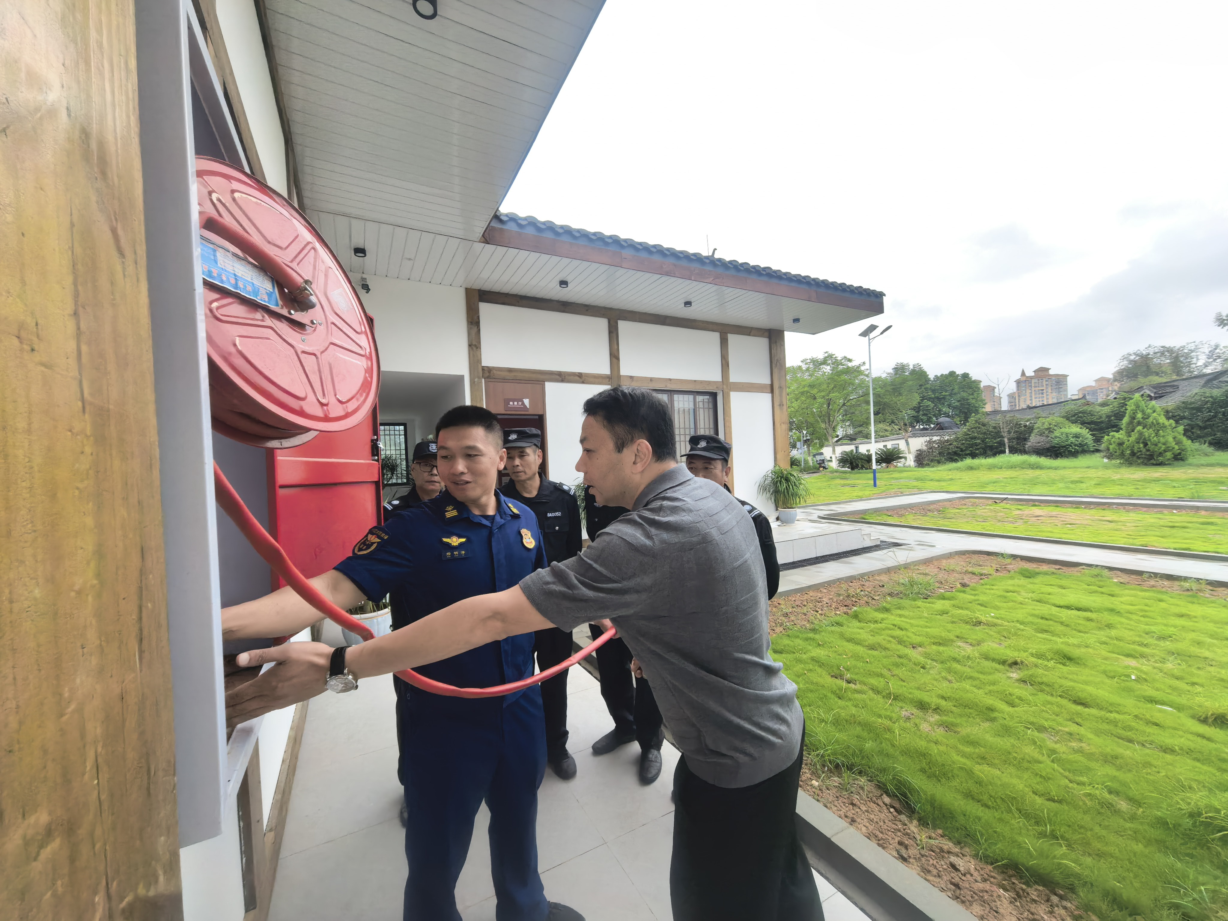 “双节”将至！罗瑞卿纪念馆开展节前消防安全培训演练